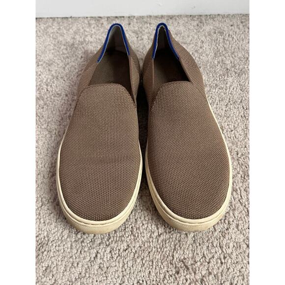 Rothy's The Original Slip On Sneaker in Latte Women's Size 7.5 - Picture 3 of 9